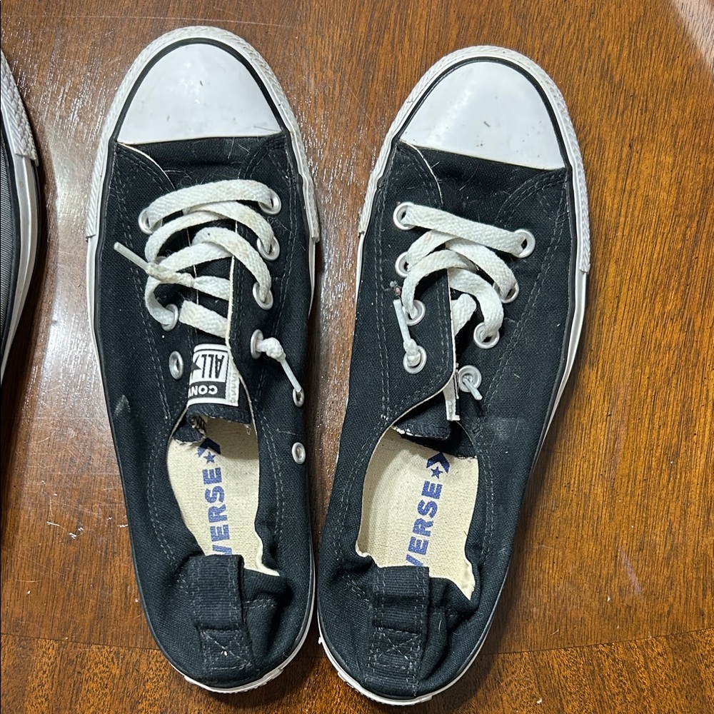 Converse Black and White Sneakers